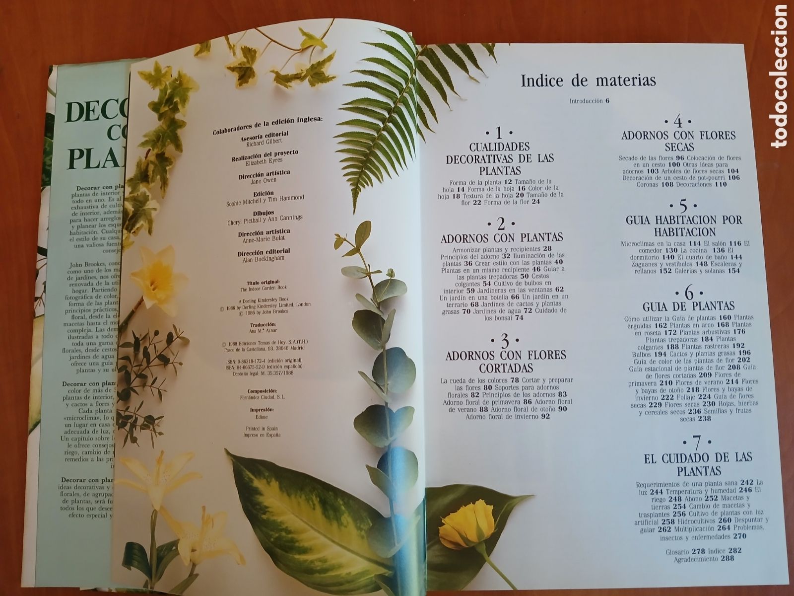 Libros de segunda mano: Decorar con plantas. John Brooks. - Foto 4