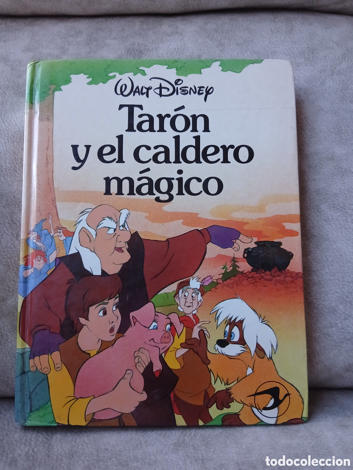 Libros de segunda mano: Libro Tranquilos y el caldero m&aacute;gico -Ed. Gaviota- Walt Disney