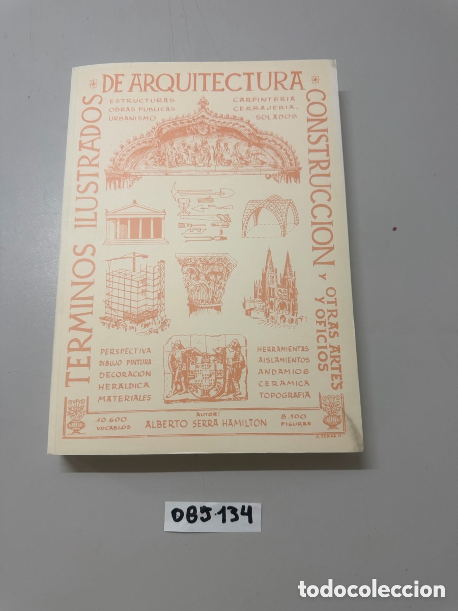 Libros de segunda mano: TERMINOS ILUSTRADOS DE ARQUITECTURA