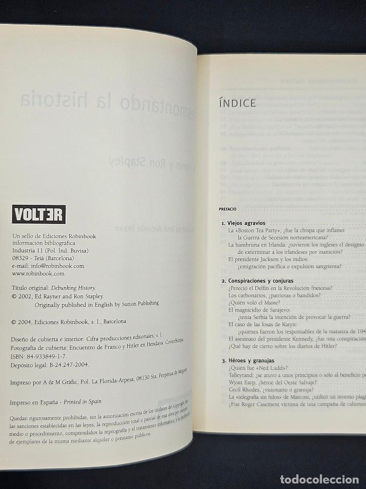 Libros de segunda mano: Desmontando la historia - Foto 2