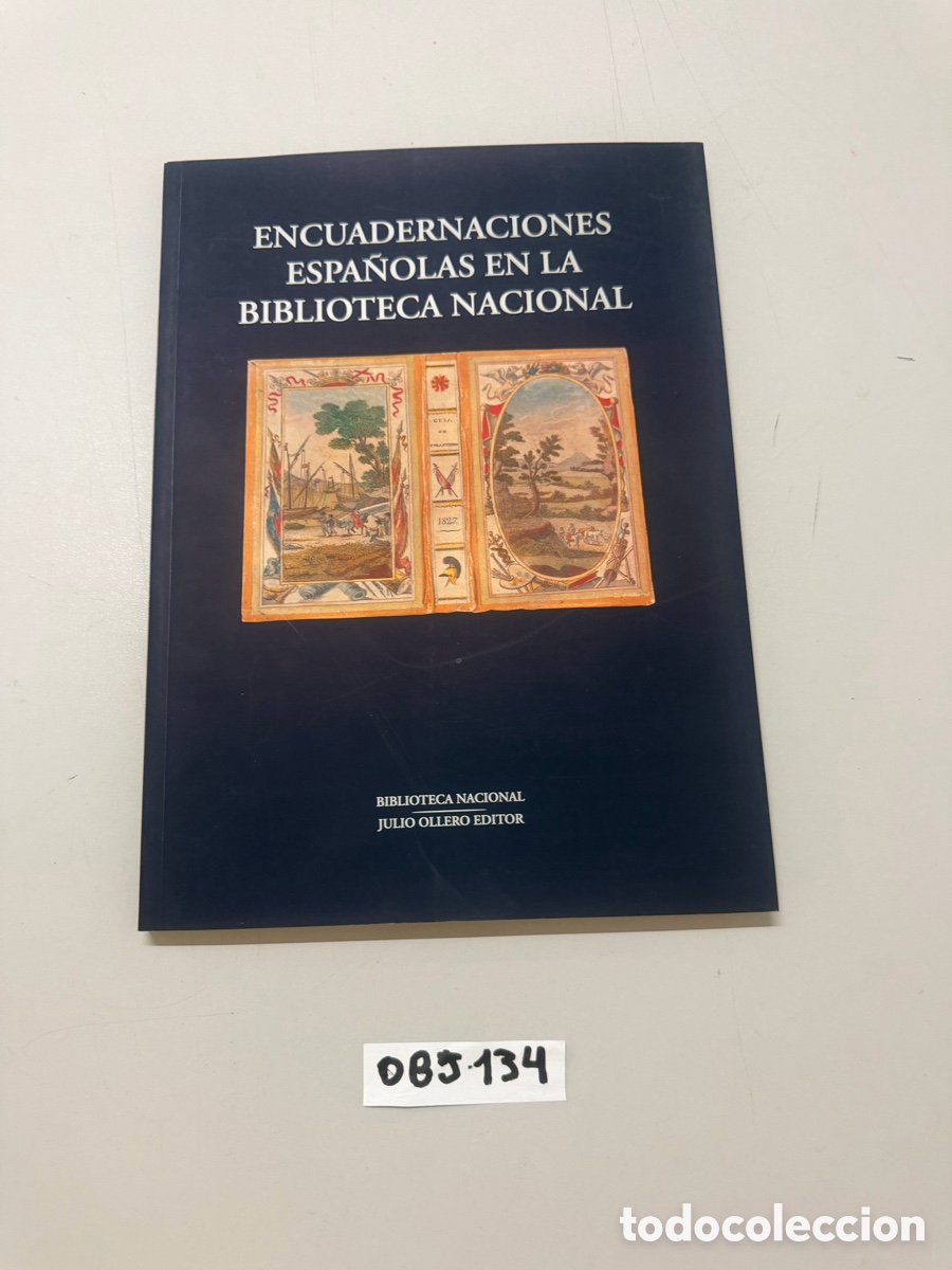 Libros de segunda mano: ENCUADERNACIONES ESPA&Ntilde;OLAS EN LA BIBLIOTECA NACIONAL EDITOR JULIO OLLERO