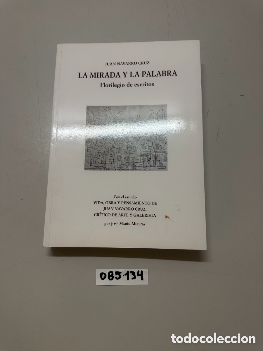 Libros de segunda mano: Jos&eacute; Mar&iacute;n-Medina, Juan Navarro Cruz, La mirada y la palabra