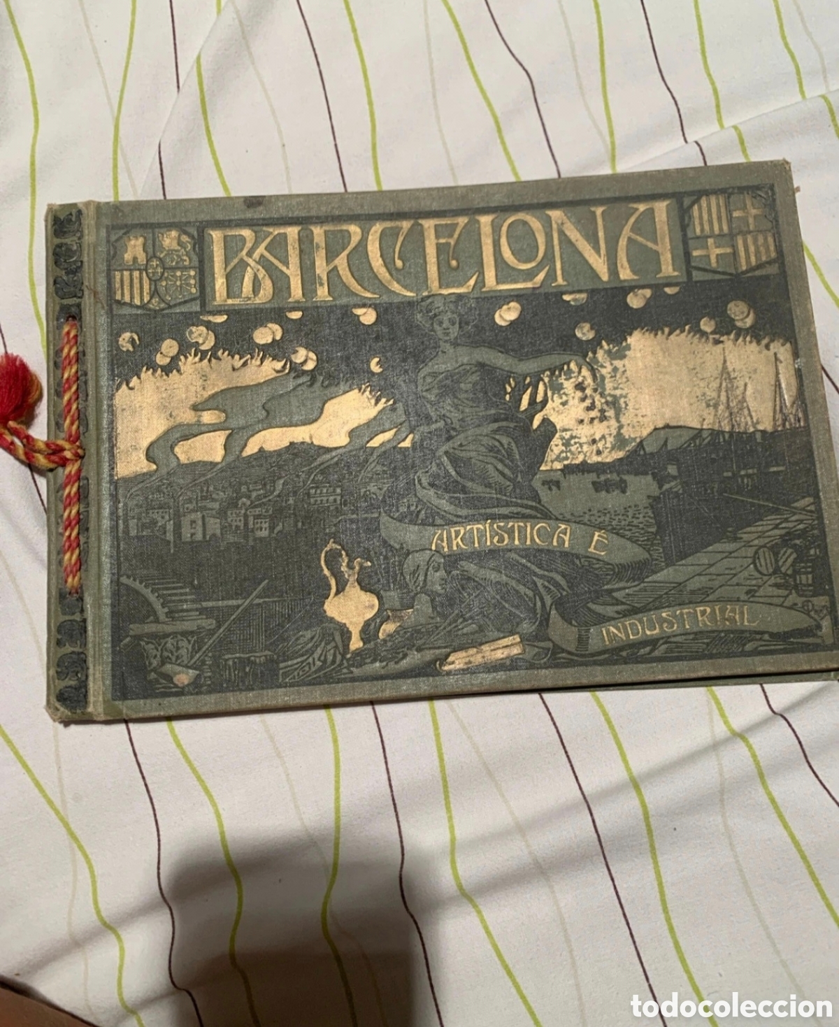 Libros de segunda mano: Libro Antiguo &rdquo;Barcelona Art&iacute;stica e Industrial&rdquo; (1888) - Joya de &eacute;poca
