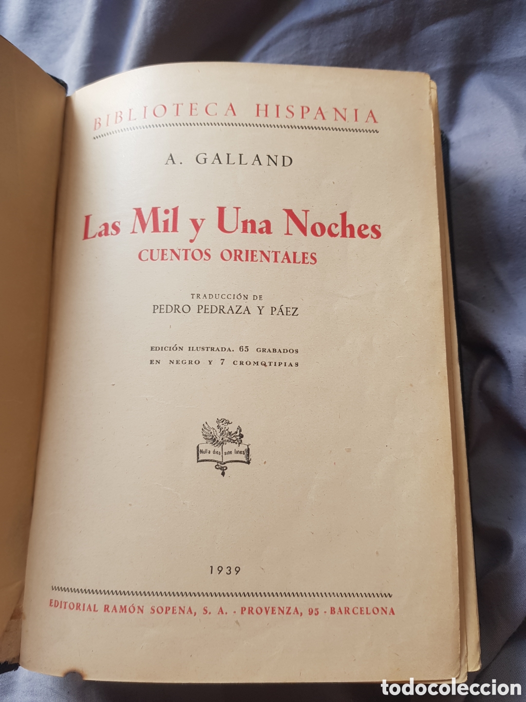 Libros de segunda mano: Las mil y una noches. Sopens - Foto 4