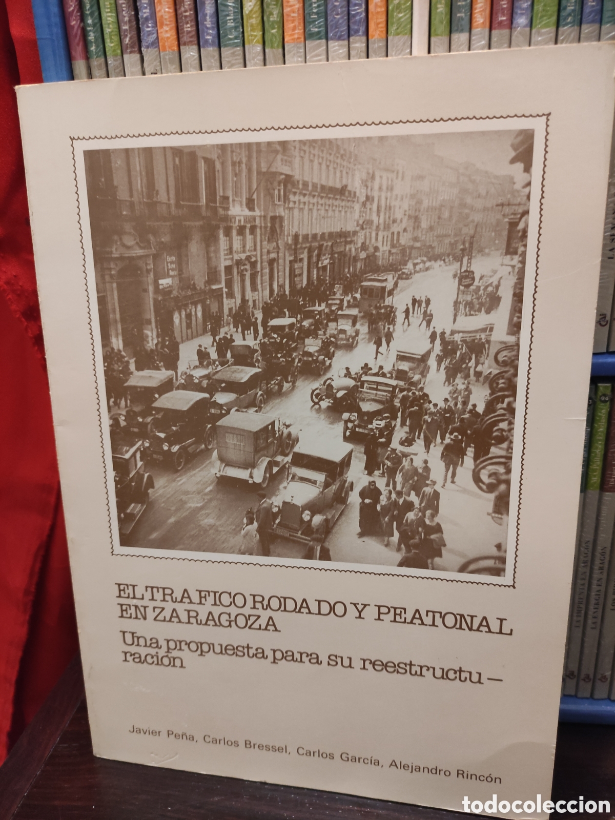 Libros de segunda mano: EL TR&Aacute;FICO RODADO Y PEATONAL EN ZARAGOZA - Foto 2
