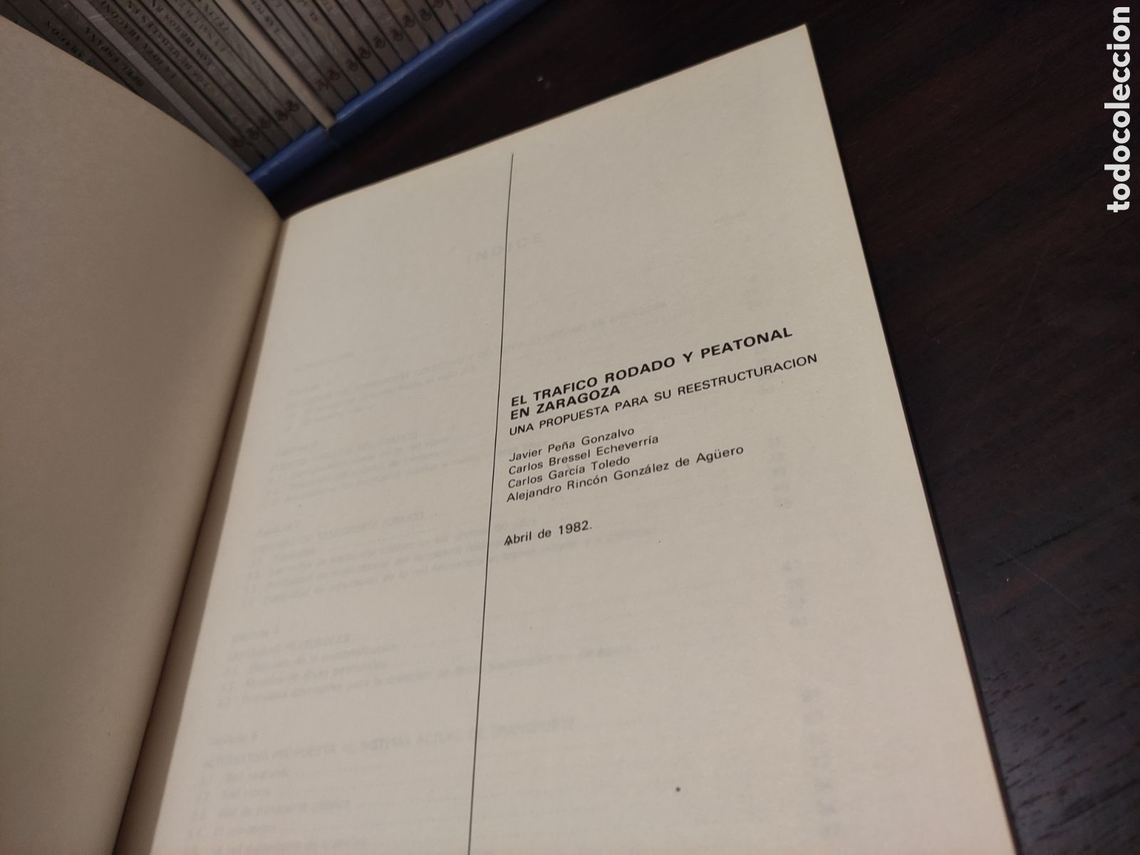 Libros de segunda mano: EL TR&Aacute;FICO RODADO Y PEATONAL EN ZARAGOZA - Foto 5