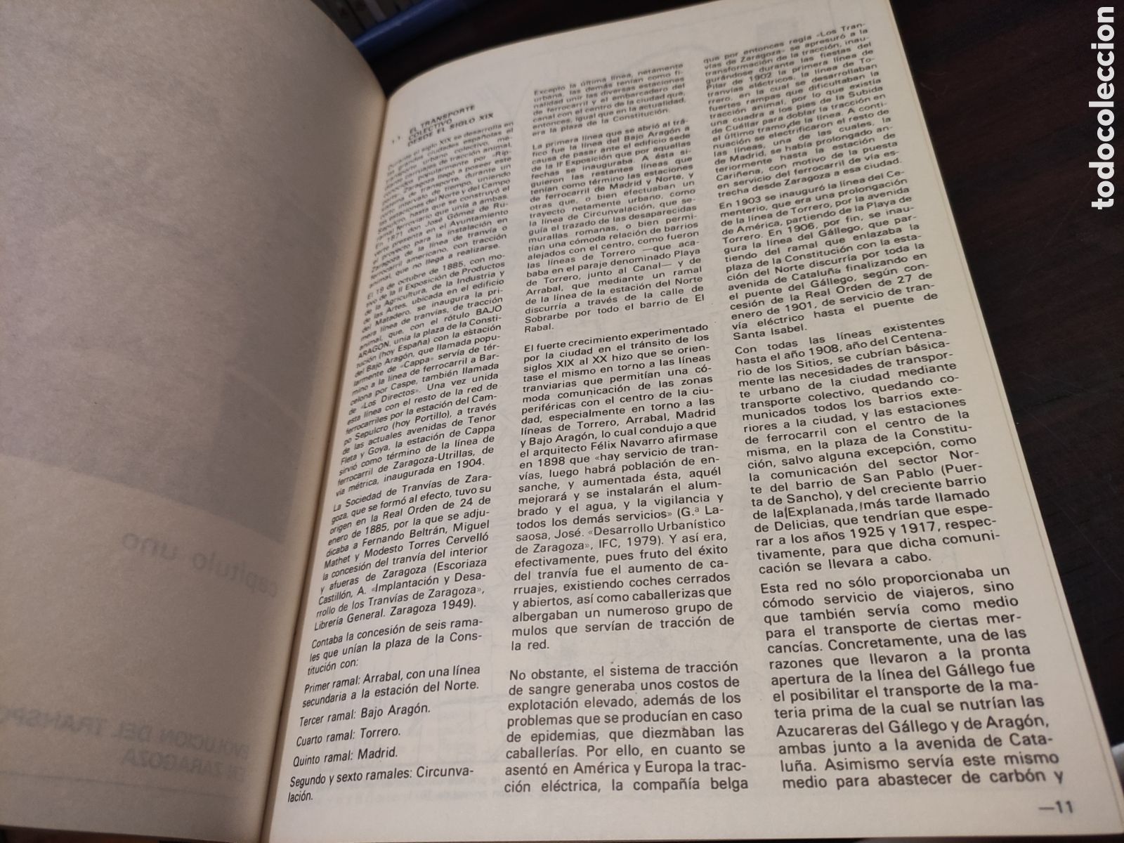 Libros de segunda mano: EL TR&Aacute;FICO RODADO Y PEATONAL EN ZARAGOZA - Foto 10