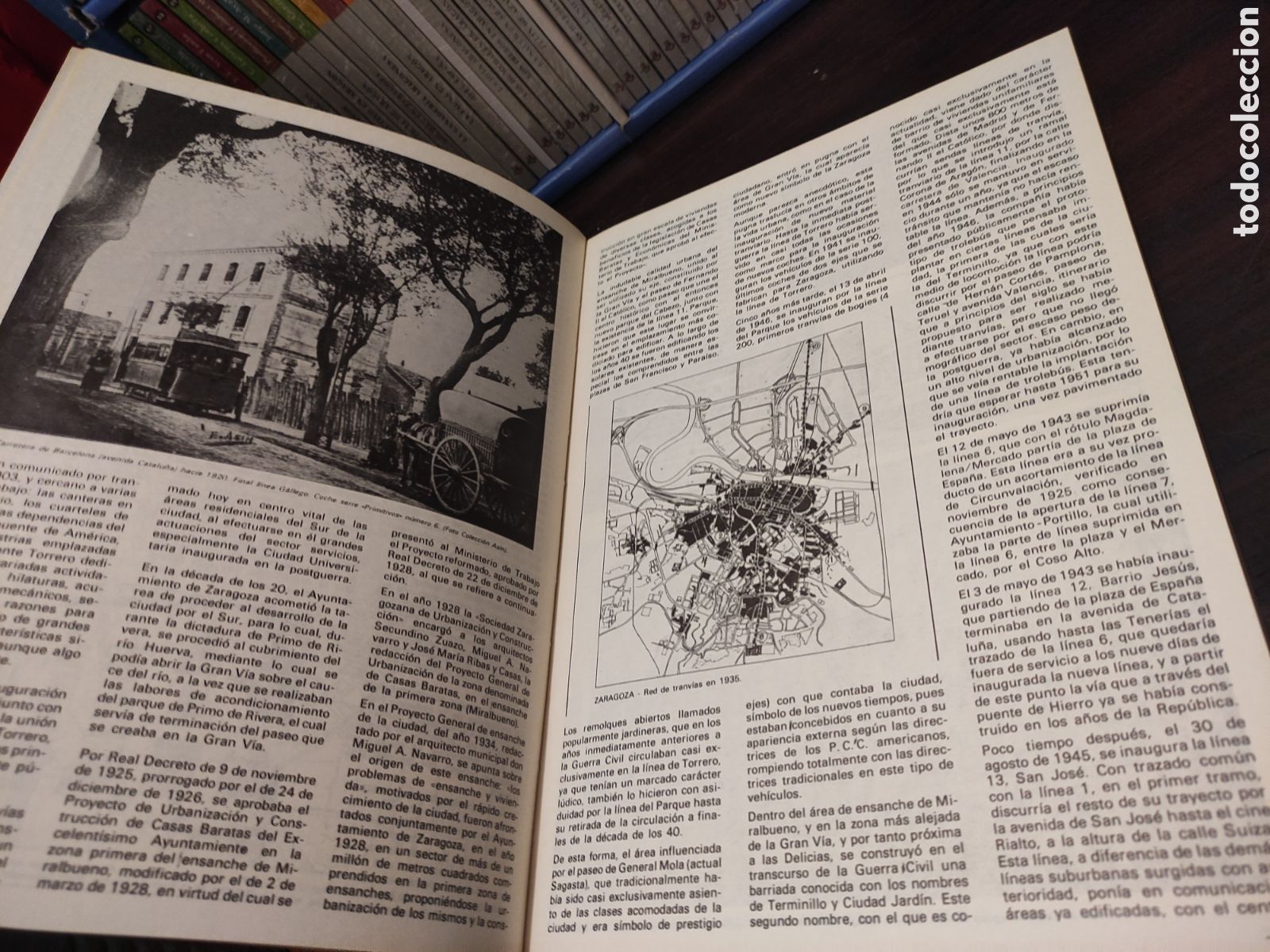 Libros de segunda mano: EL TR&Aacute;FICO RODADO Y PEATONAL EN ZARAGOZA - Foto 13