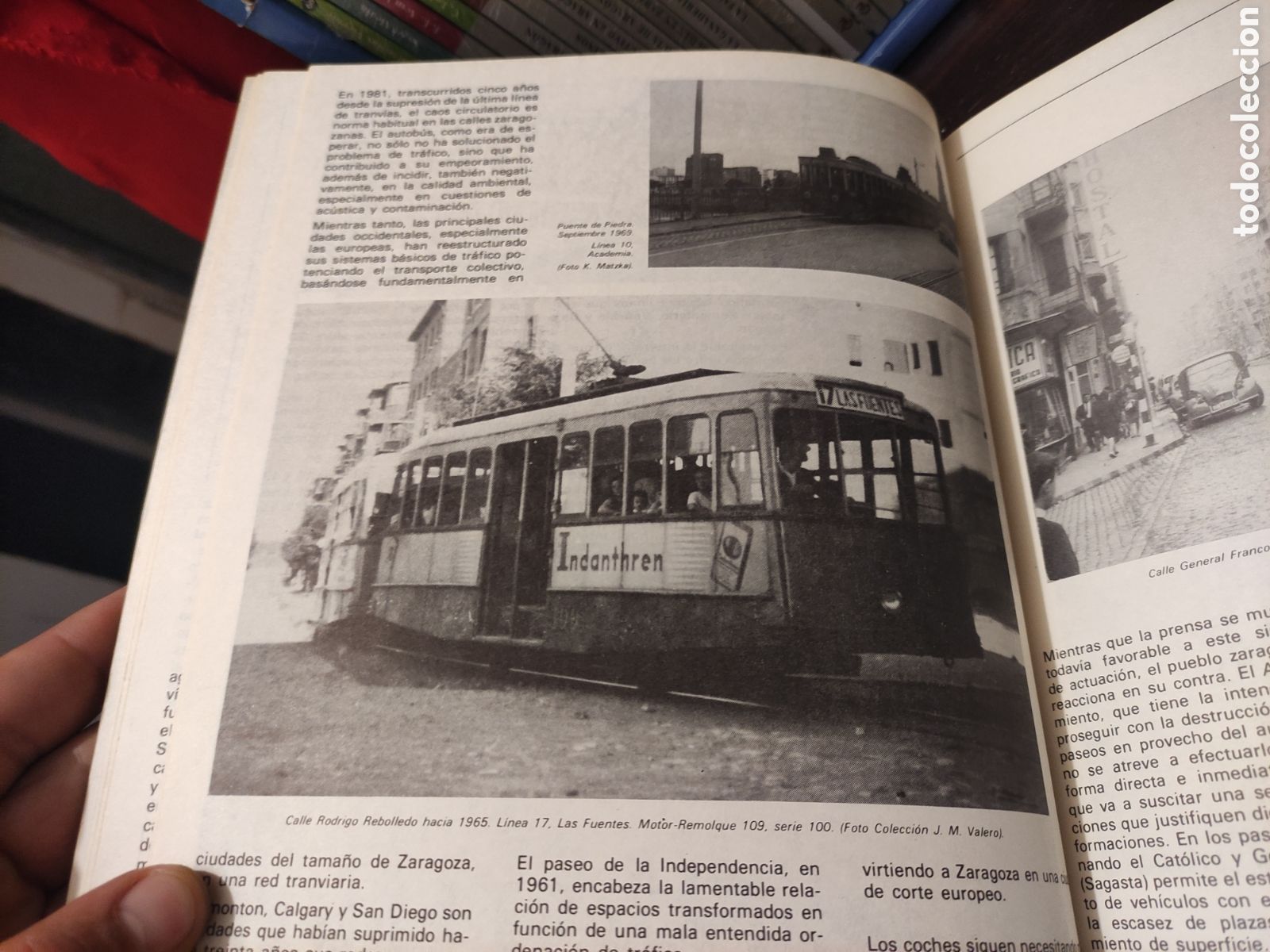 Libros de segunda mano: EL TR&Aacute;FICO RODADO Y PEATONAL EN ZARAGOZA - Foto 16
