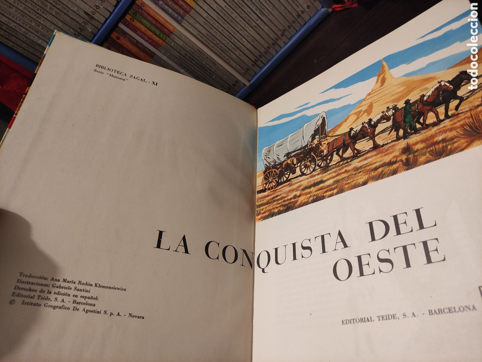Libros de segunda mano: LA CONQUISTA DEL OESTE - editorial TEIDE S.A - Foto 11