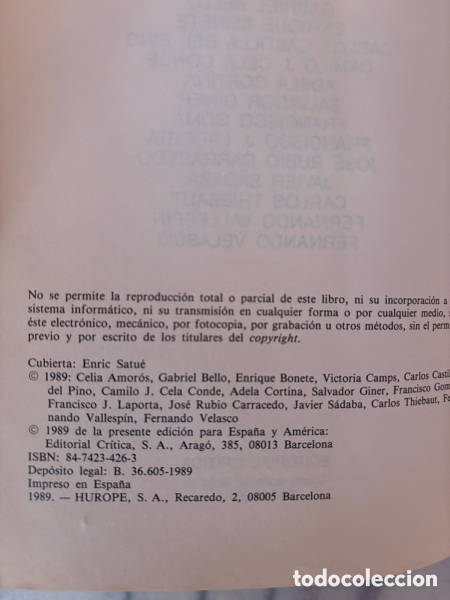 Libros de segunda mano: Historia de la &eacute;tica 3. La &eacute;tica contempor&aacute;nea &mdash; Victoria Camps (ed.)