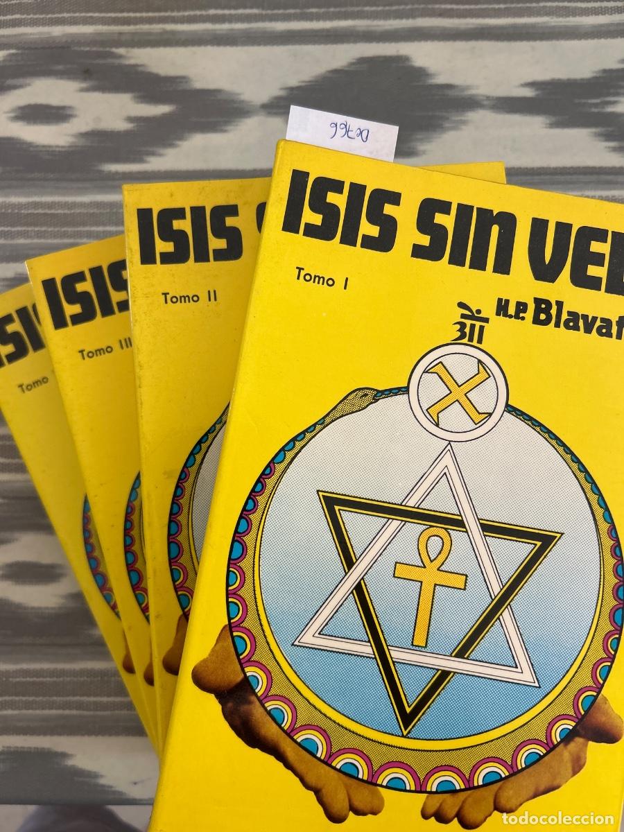Libros de segunda mano: ISIS SIN VELO, HELENA PETROVNA BLAVATSKY, 4 TOMOS COMPLETO