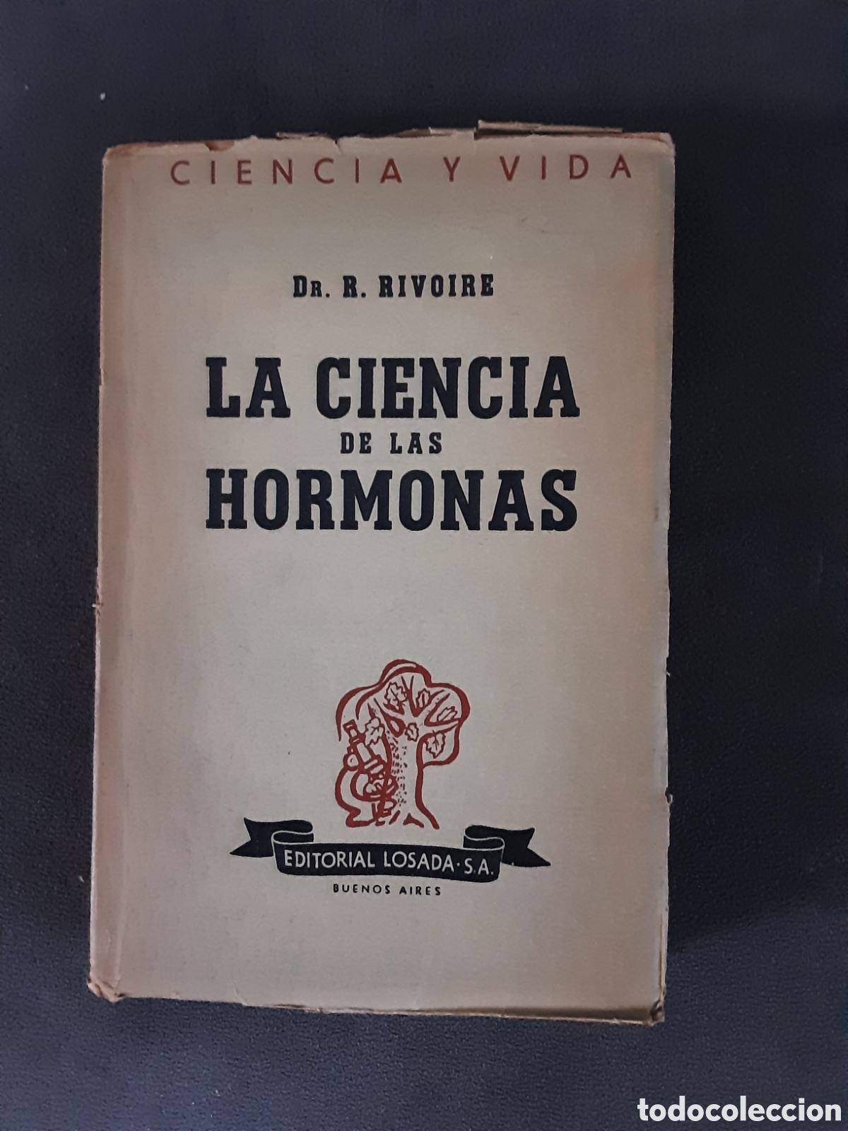 Libros de segunda mano: LIBRO ANTIGUO 1947 LA CIENCIA DE LAS HORMONAS POR DR. R. RIVOIRE LOSADA BUENOS AIRES