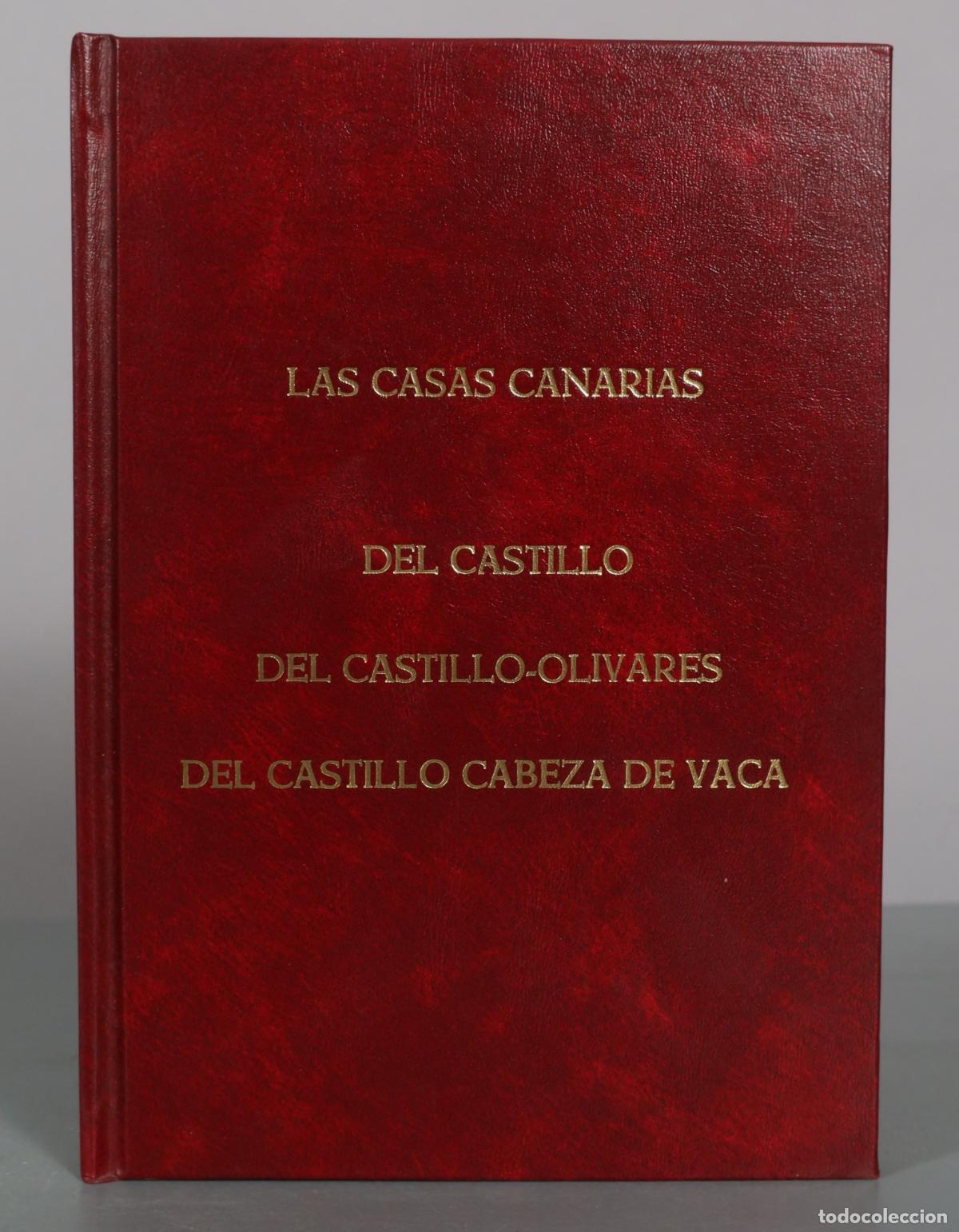 Libros de segunda mano: Las Casas Canarias del Castillo, del Castillo-Olivares, del Castillo Cabeza de Vaca - Vicente Dorta