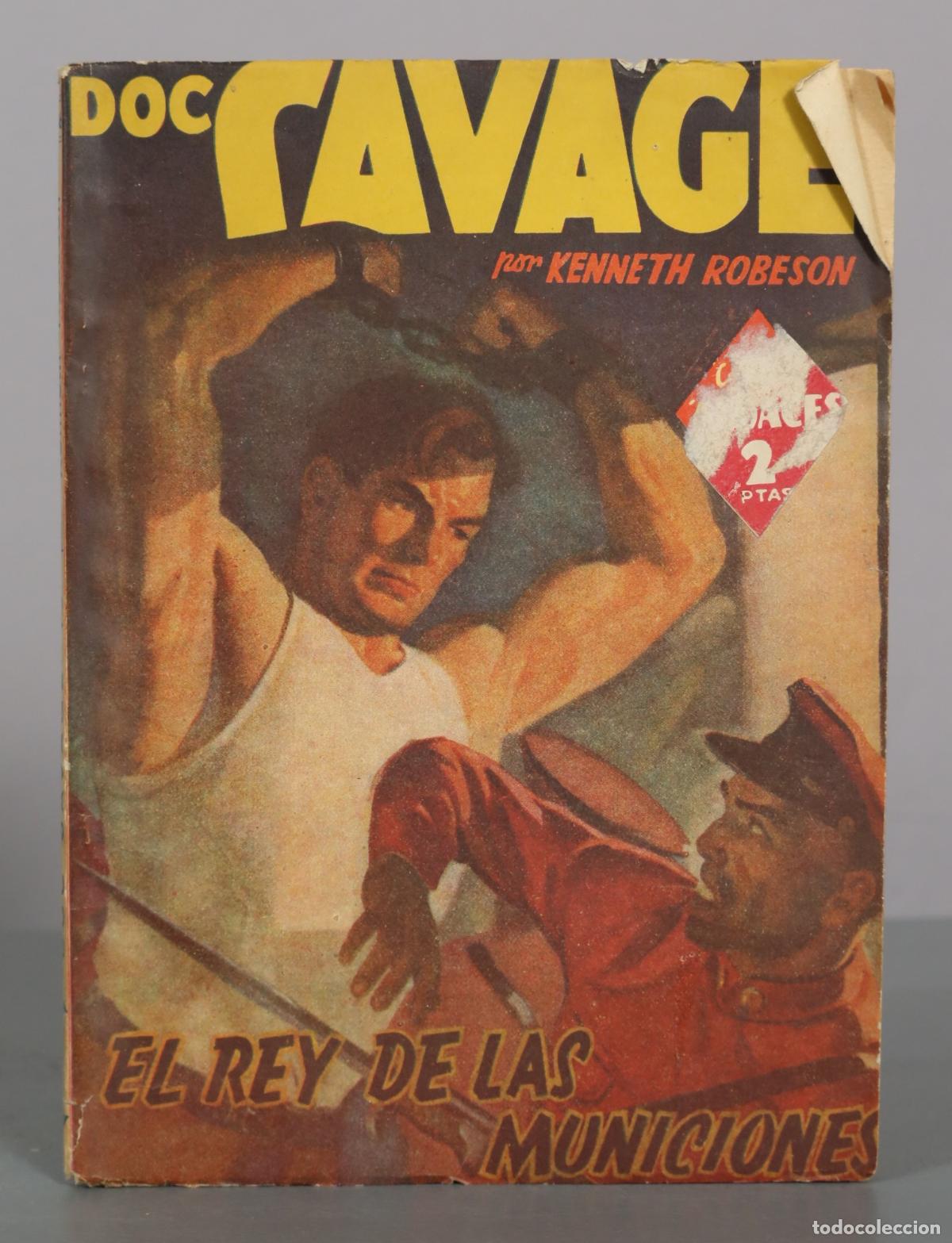 Libros de segunda mano: El rey de las municiones - Kenneth Robeson - Doc Savage - Editorial Molino