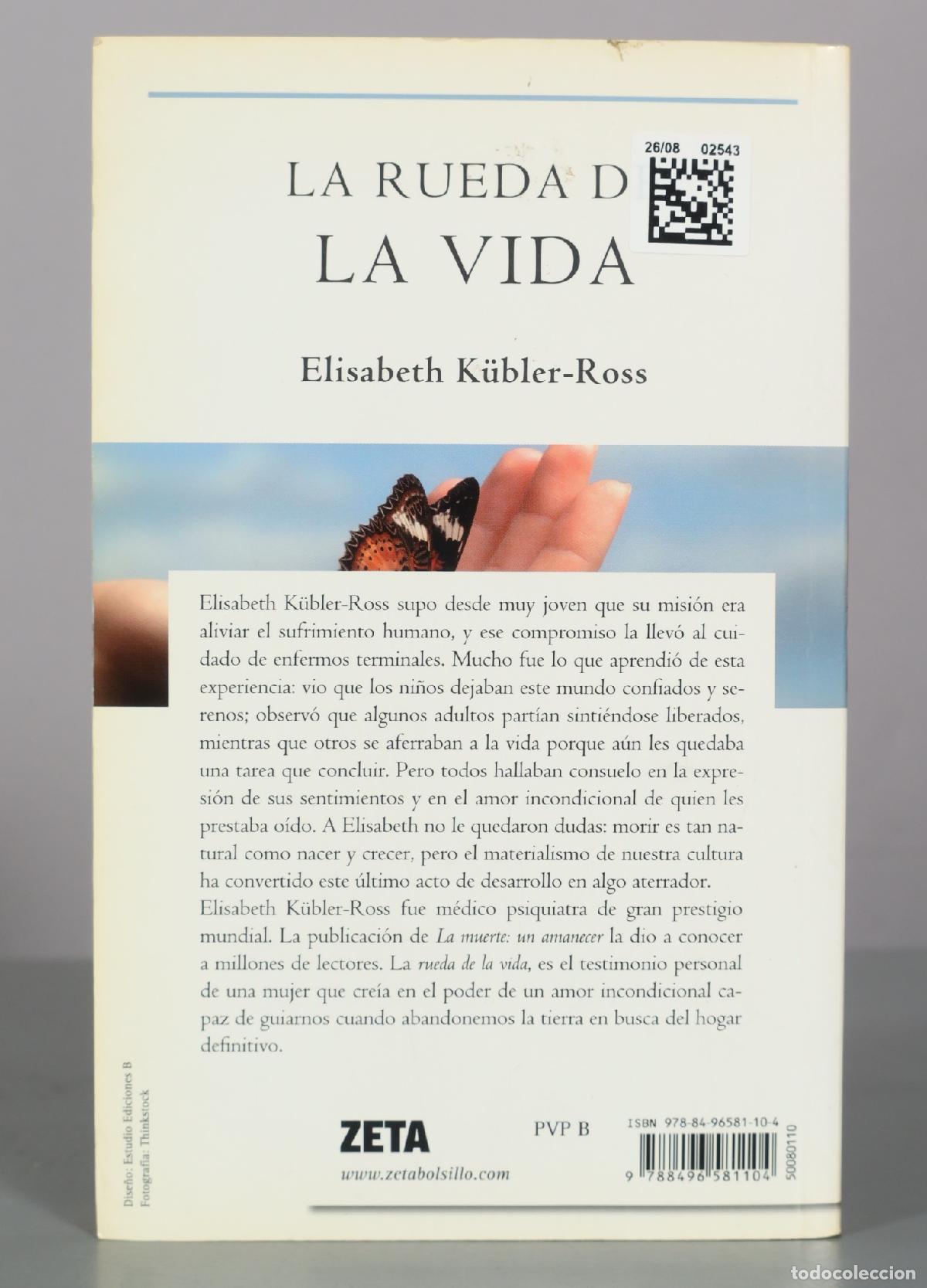 Libros de segunda mano: La rueda de la vida - Elisabeth K&uuml;bler-Ross - Ediciones B - Foto 2
