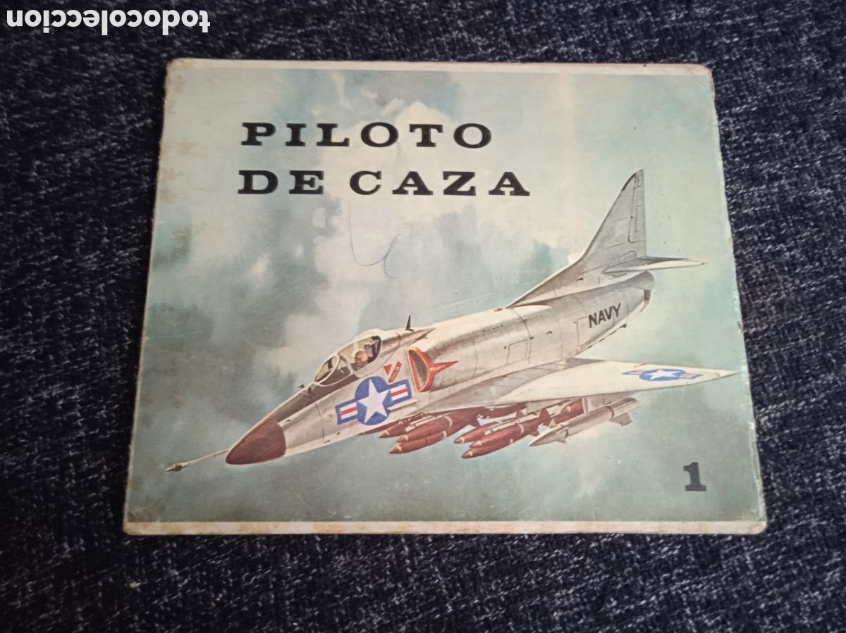 Libros de segunda mano: COLECCI&Oacute;N HOMBRES Y M&Aacute;QUINAS N.&ordm; 1 - PILOTO DE CAZA - ILUSTRADO