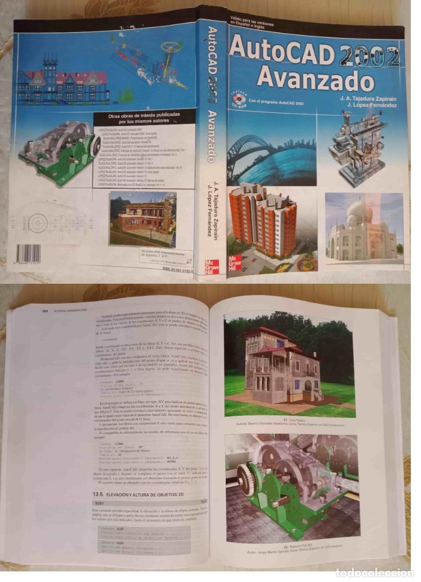 Libros de segunda mano: AUTOCAD 2002 AVANZADO - Libro grande - McGRAW HILL, 2001