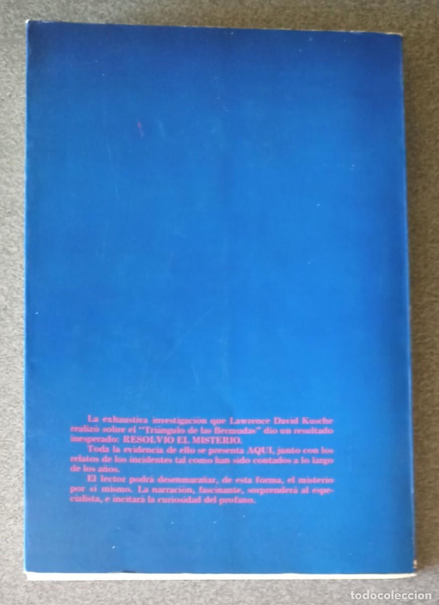 Libros de segunda mano: El Misterio De Tri&aacute;ngulo De Las Bermudas Solucionado Lawrence David Kusche - Foto 9