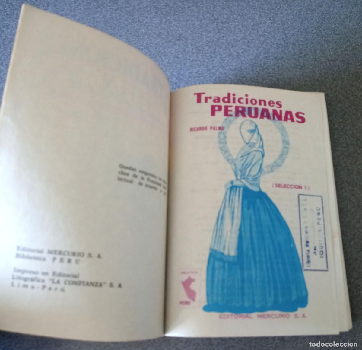 Libros de segunda mano: Tradiciones Peruanas Ricardo Palma - Foto 3