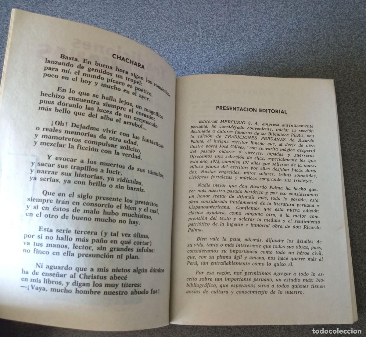 Libros de segunda mano: Tradiciones Peruanas Ricardo Palma - Foto 4