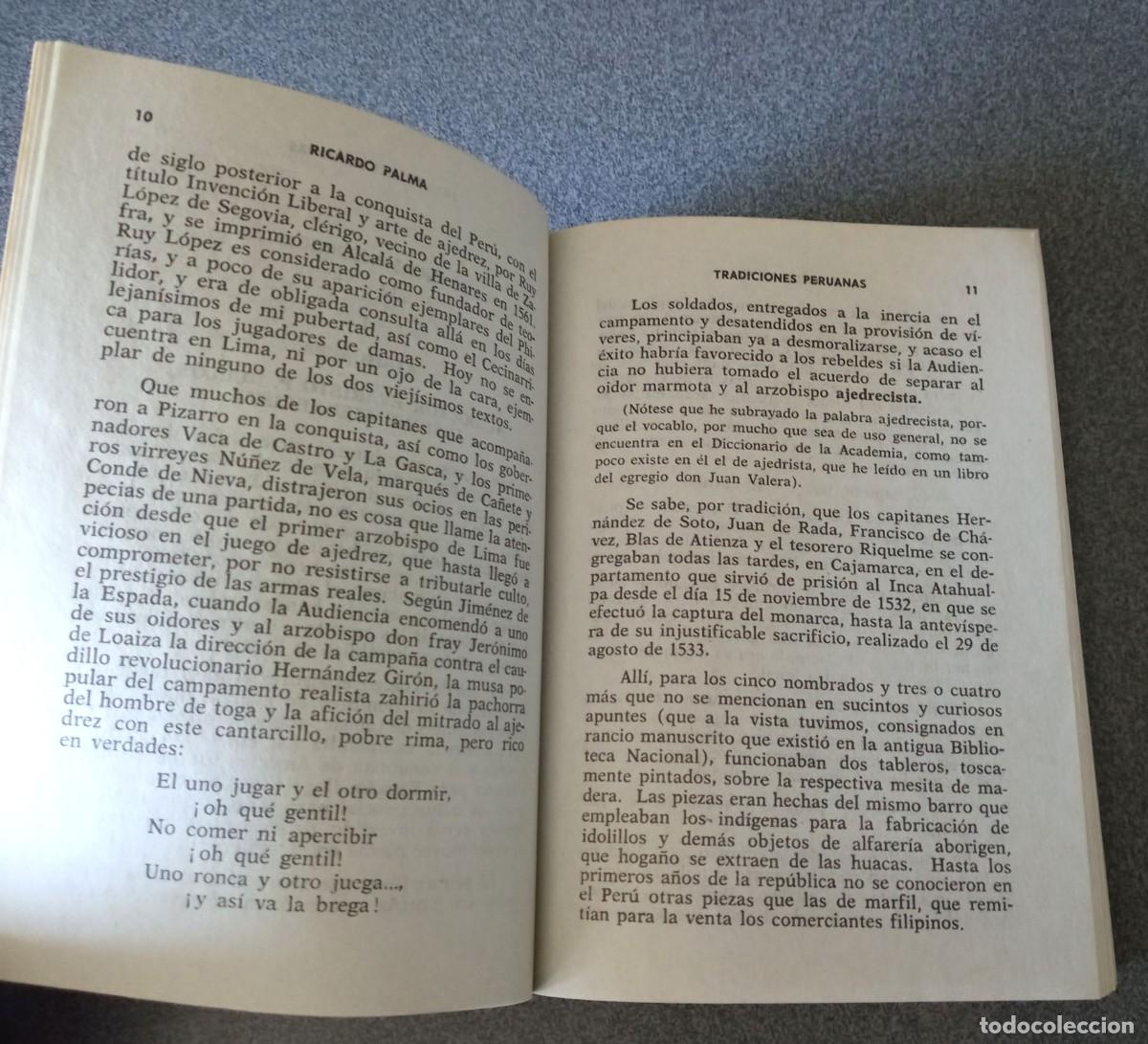 Libros de segunda mano: Tradiciones Peruanas Ricardo Palma - Foto 7