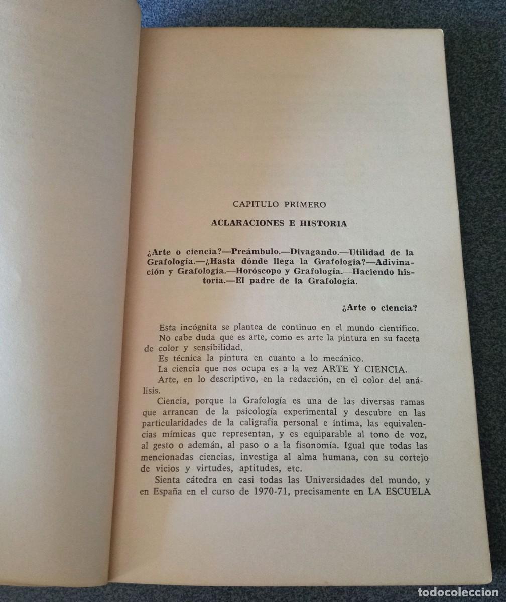 Libros de segunda mano: Grafolog&iacute;a Elemental Mauricio Xandr&oacute; - Foto 7