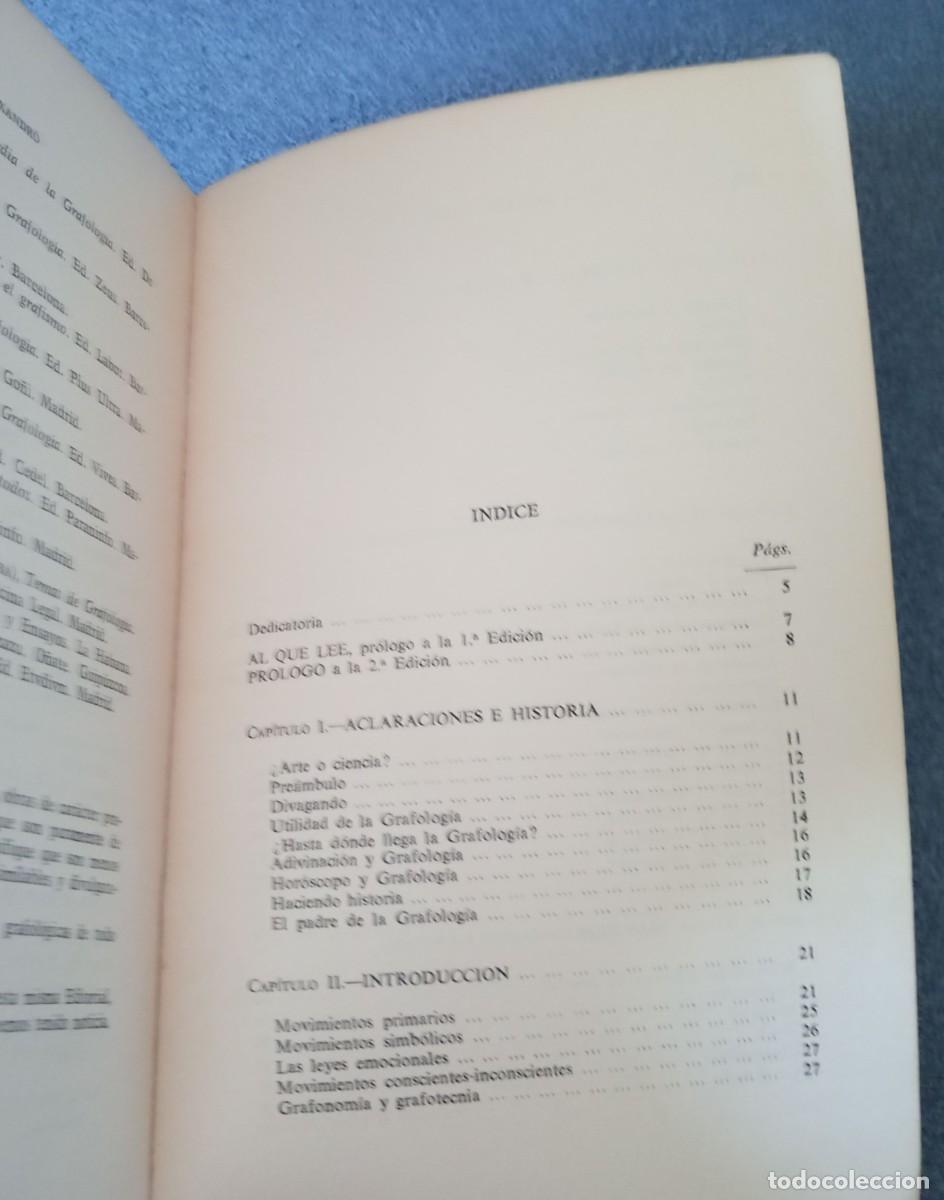 Libros de segunda mano: Grafolog&iacute;a Elemental Mauricio Xandr&oacute; - Foto 9