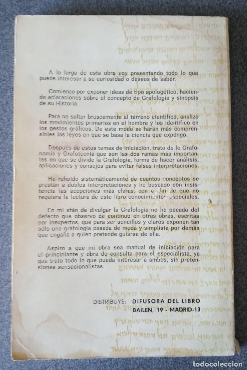 Libros de segunda mano: Grafolog&iacute;a Elemental Mauricio Xandr&oacute; - Foto 11
