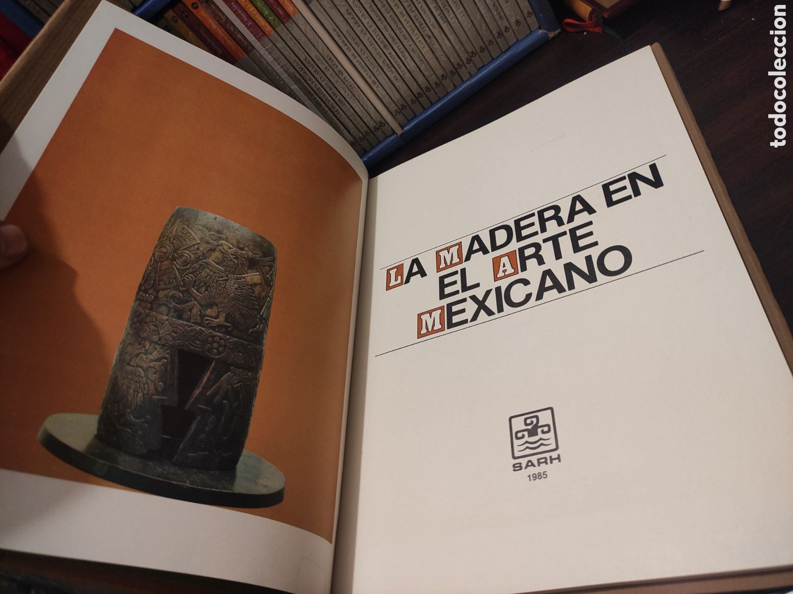 Libros de segunda mano: LA MADERA EN EL ARTE MEXICANO - SARH 1985 - Foto 8