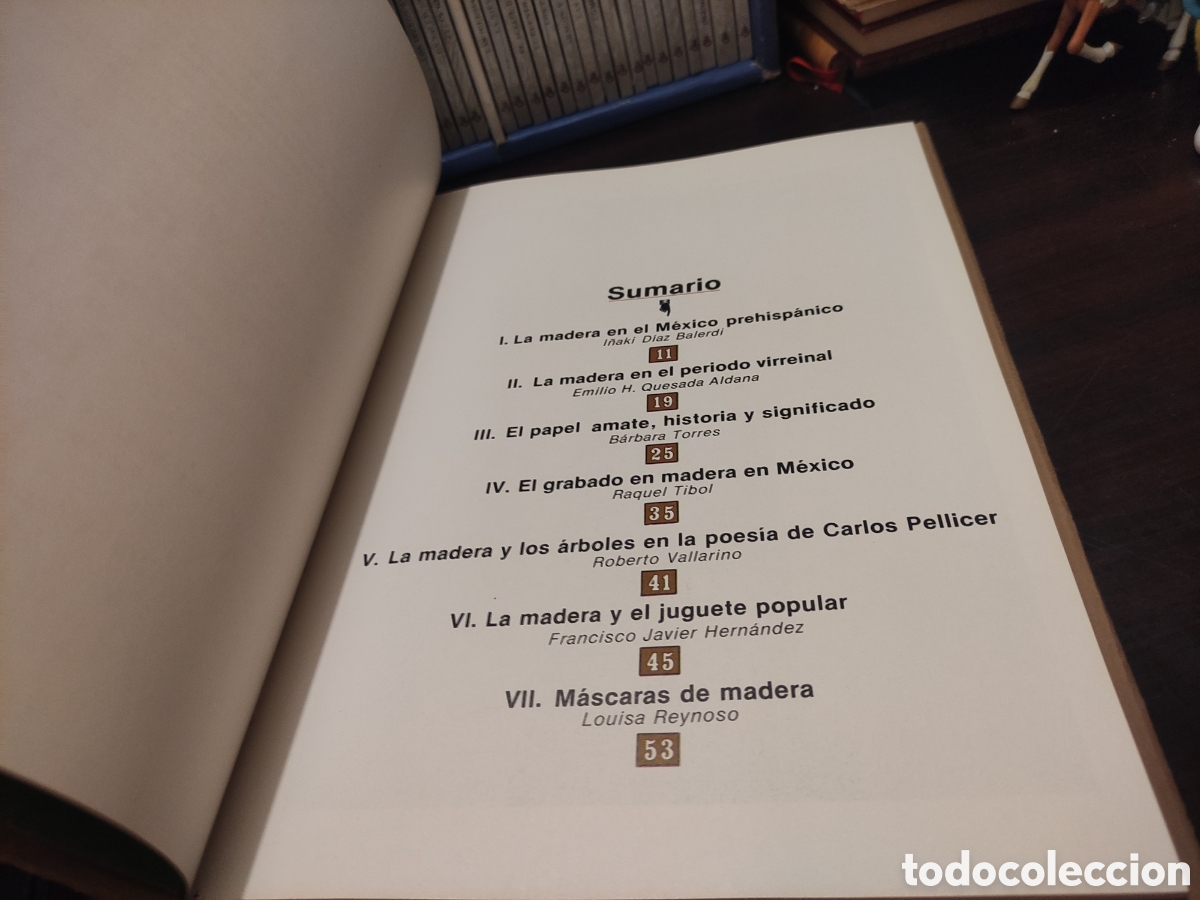Libros de segunda mano: LA MADERA EN EL ARTE MEXICANO - SARH 1985 - Foto 10