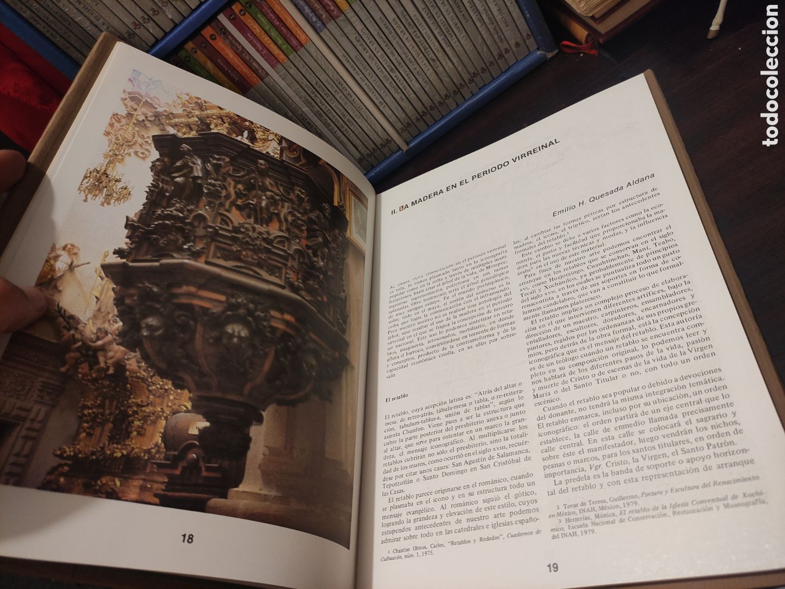 Libros de segunda mano: LA MADERA EN EL ARTE MEXICANO - SARH 1985 - Foto 15