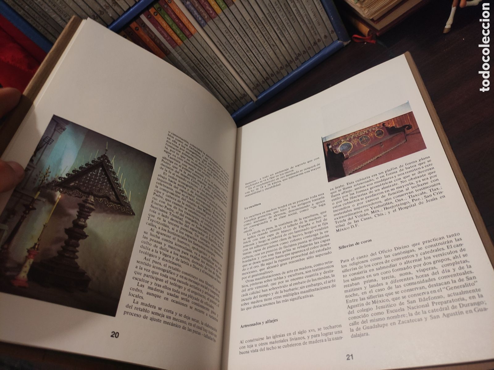 Libros de segunda mano: LA MADERA EN EL ARTE MEXICANO - SARH 1985 - Foto 16