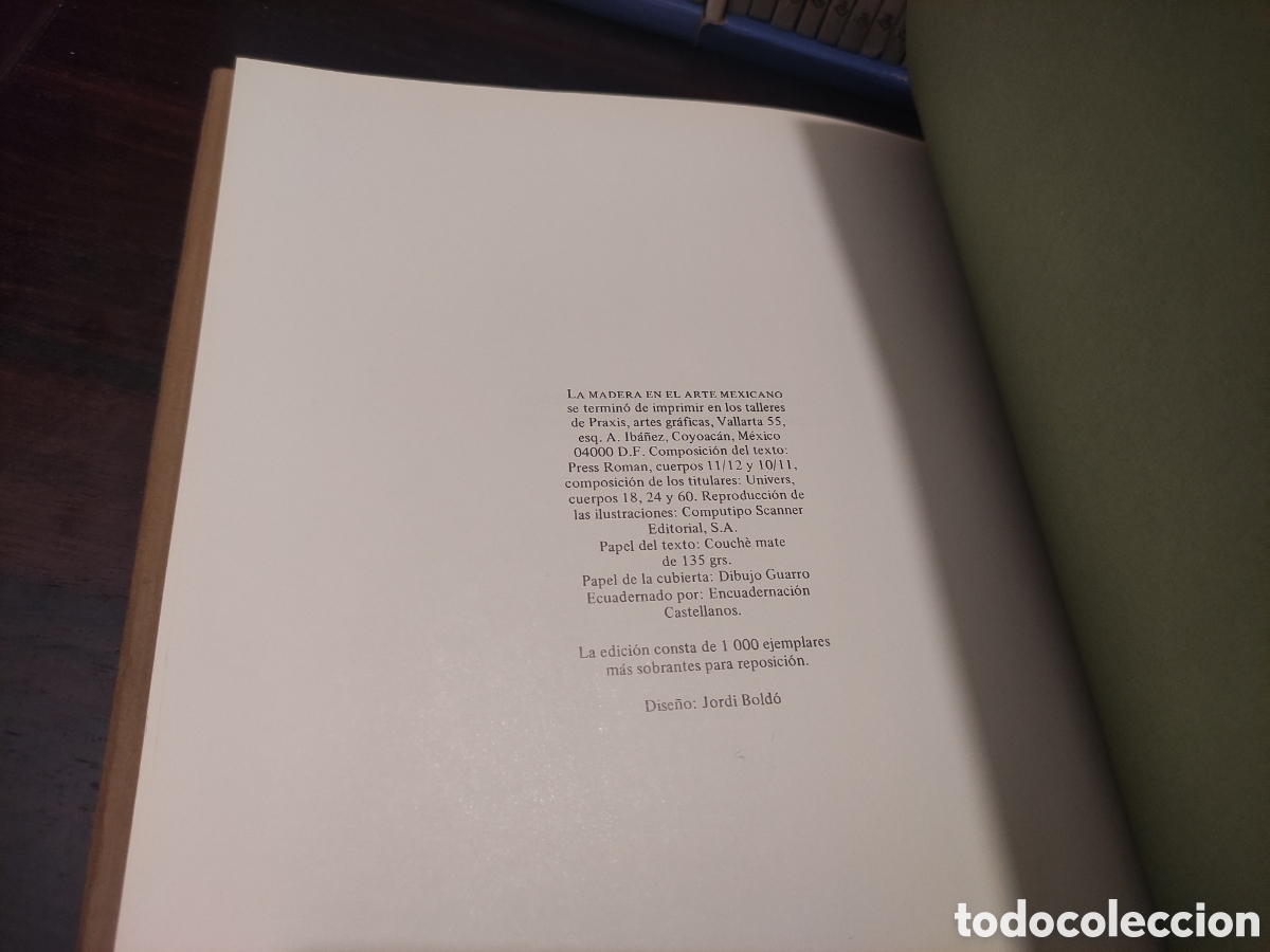 Libros de segunda mano: LA MADERA EN EL ARTE MEXICANO - SARH 1985 - Foto 21