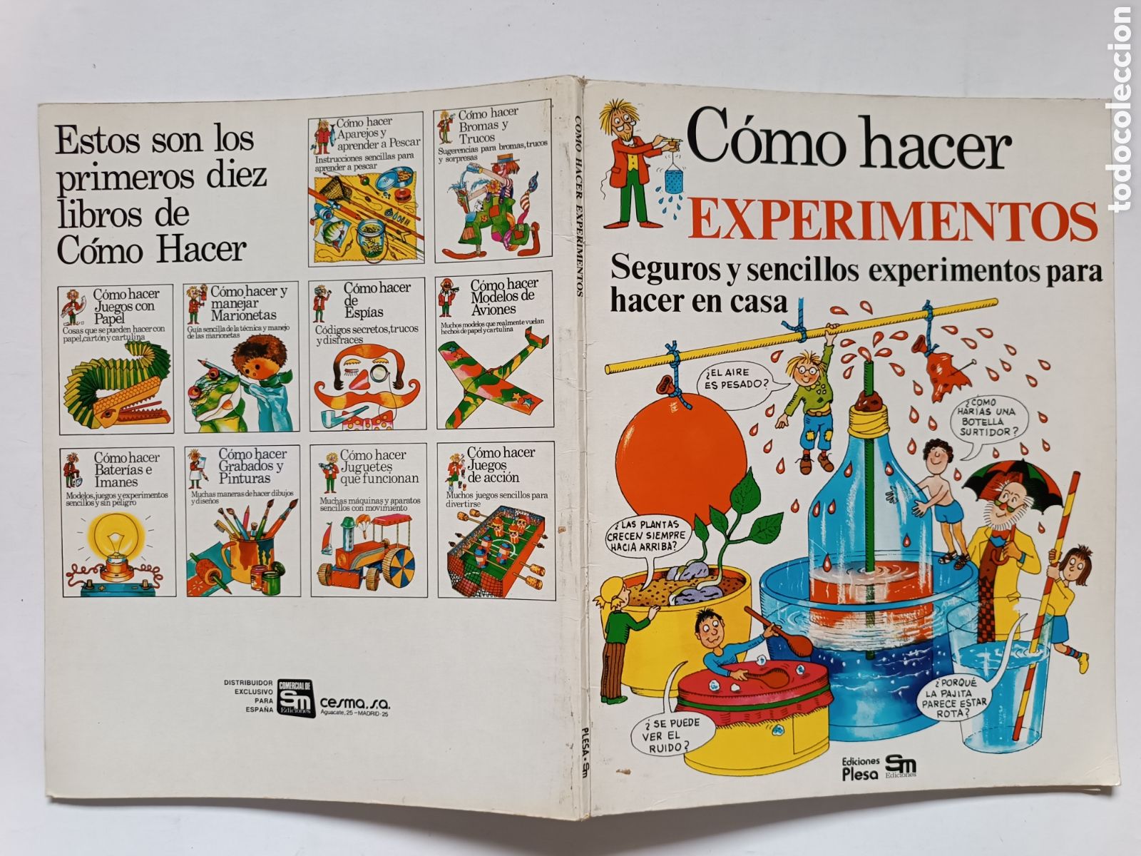 Libros de segunda mano: COMO HACER EXPERIMENTOS - Ediciones Plesa, SM Ediciones (1981) - Foto 2