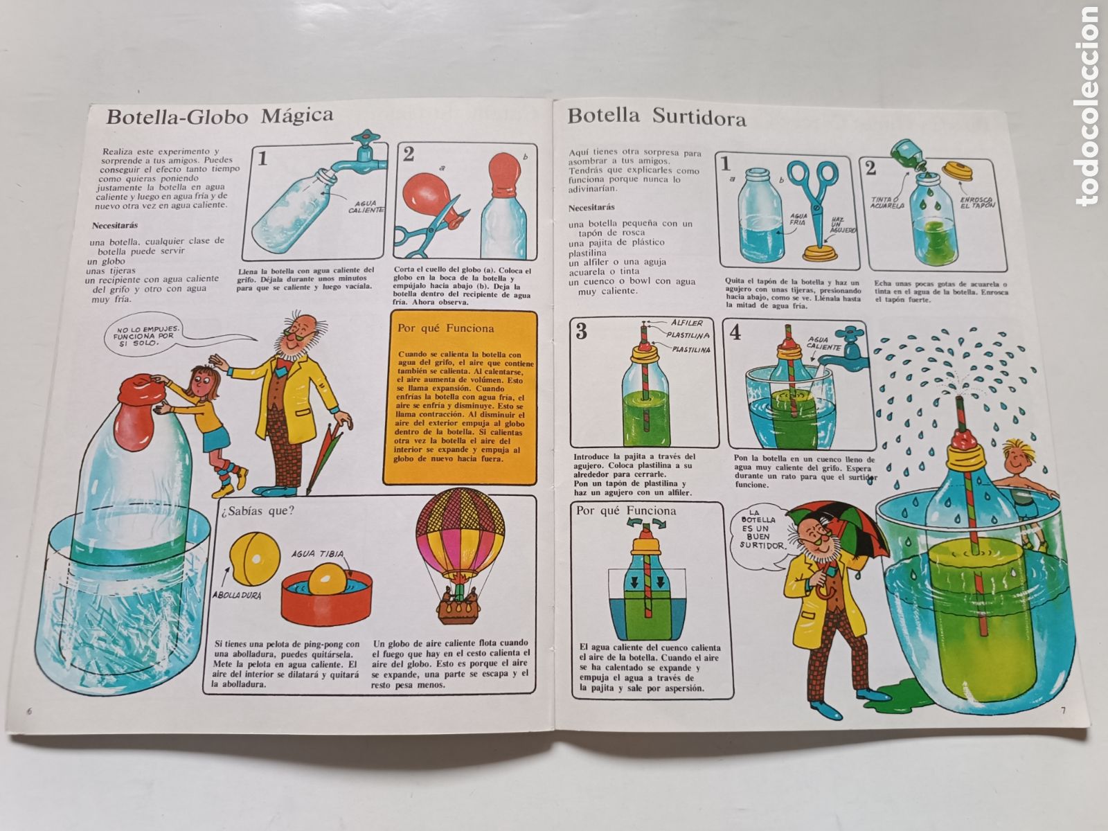 Libros de segunda mano: COMO HACER EXPERIMENTOS - Ediciones Plesa, SM Ediciones (1981) - Foto 5