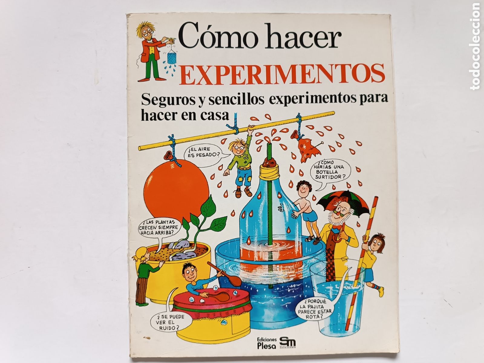 Libros de segunda mano: COMO HACER EXPERIMENTOS - Ediciones Plesa, SM Ediciones (1981)
