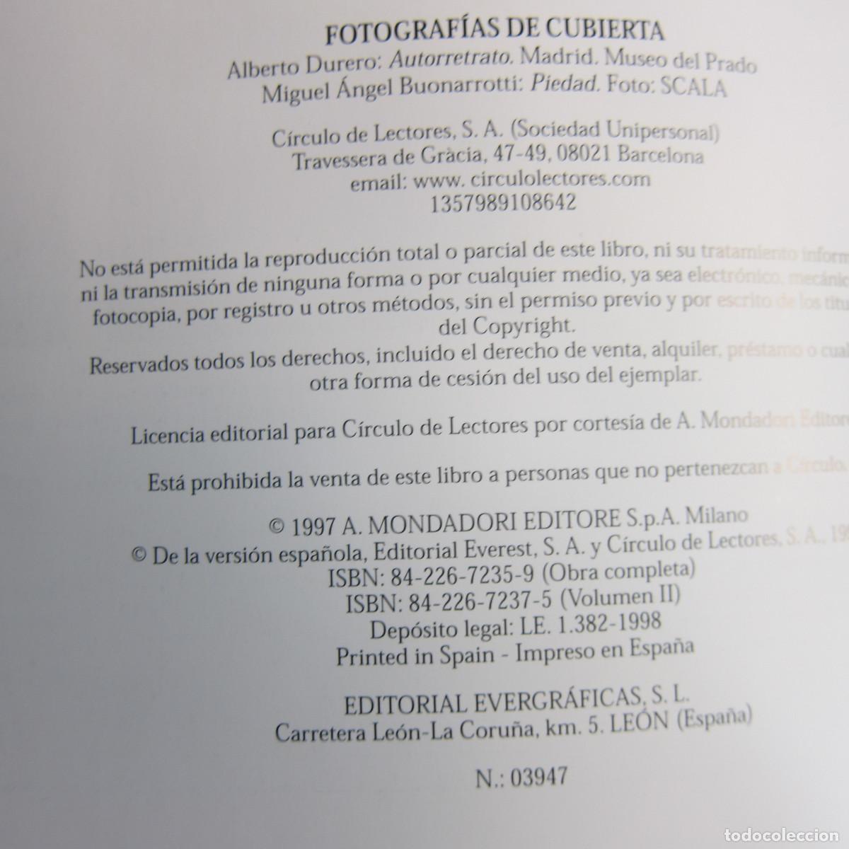 Libros de segunda mano: HISTORIA UNIVERSAL DEL ARTE (C&Iacute;RCULO DE LECTORES) 2 VOL. ARTE - Foto 12