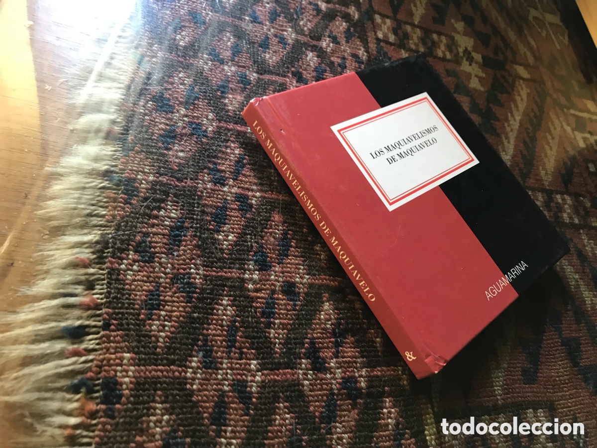 Libros de segunda mano: Los maquiavelismo de Maquiavelo. Aquamarina. Anaya. Mario Muchnik