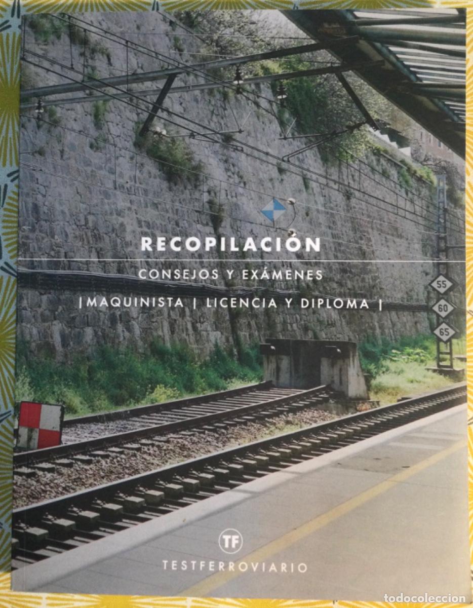 Libros de segunda mano: RECOPILACI&Oacute;N CONSEJOS Y EX&Aacute;MENES MAQUINISTA LICENCIA Y DIPLOMA
