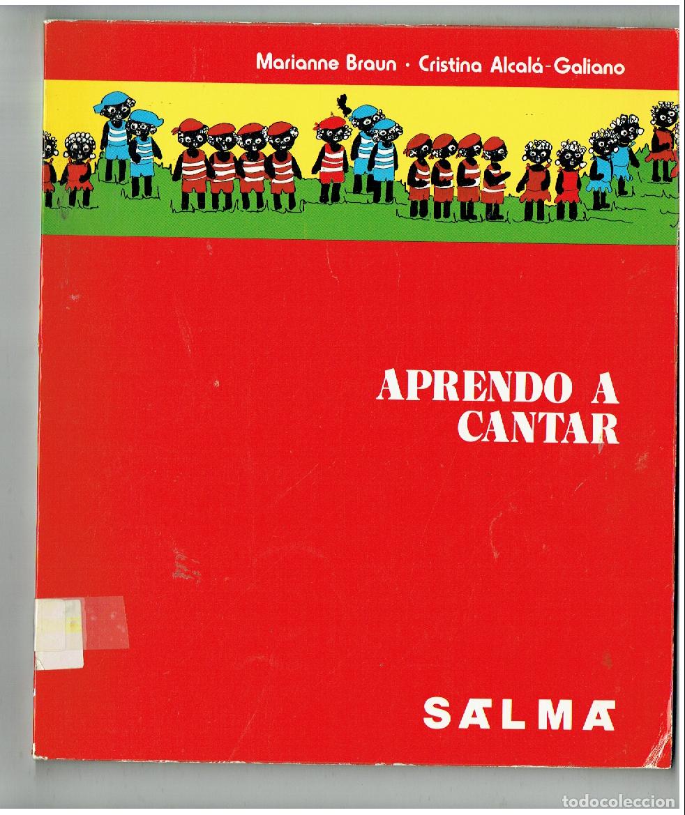 Libros de segunda mano: APRENDO A CANTAR. MARIANO BRAUN. SALMA, 1977.(ST/PB6)