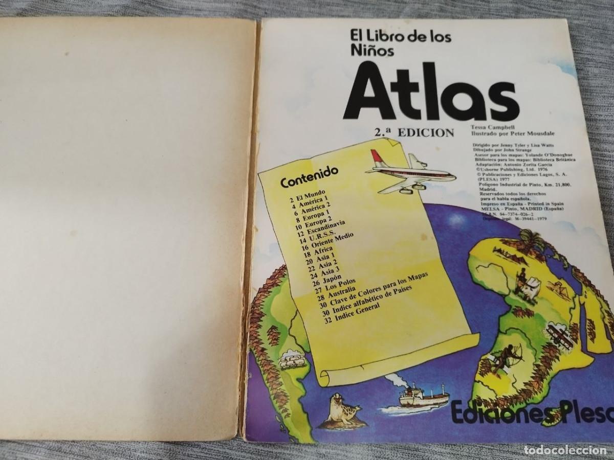 Libros de segunda mano: El libro de los Ni&ntilde;os Atlas Ediciones Plesa A&ntilde;o 1979 - Foto 2