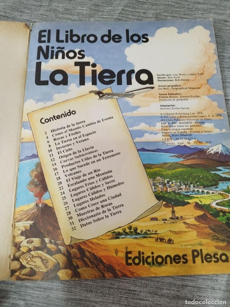 Libros de segunda mano: El libro de los Ni&ntilde;os La Tierra Ediciones Plesa A&ntilde;o 1979 - Foto 2