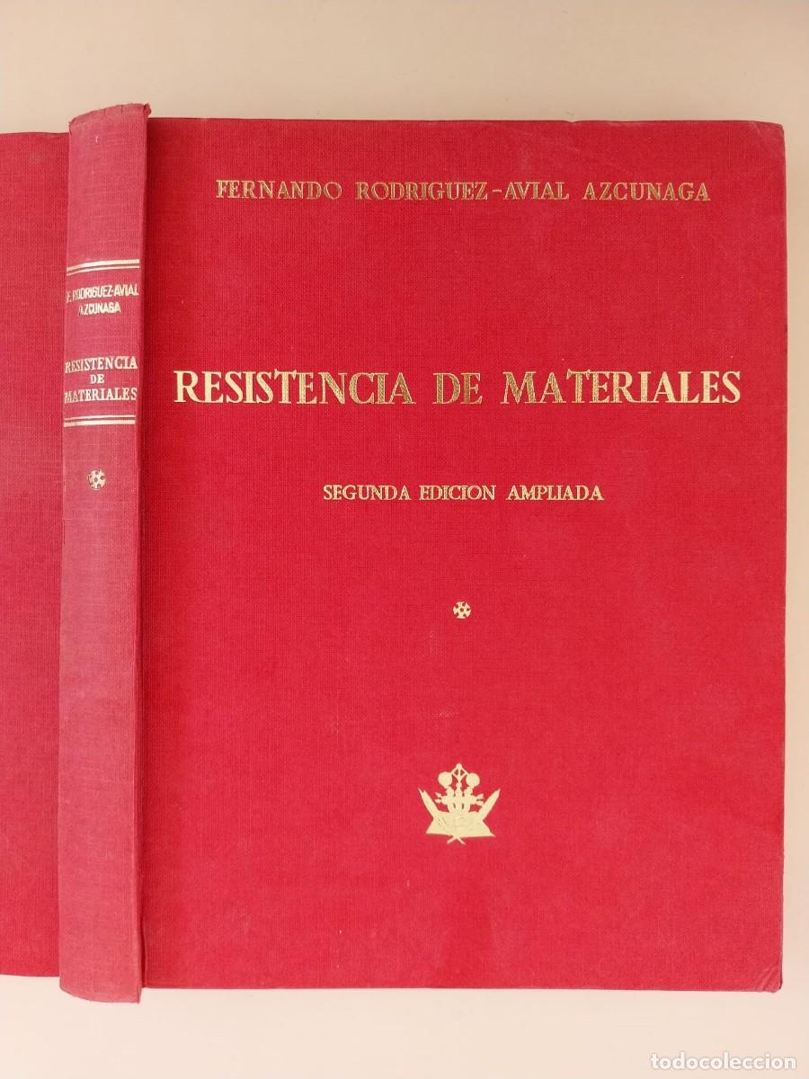 Libros de segunda mano: RESISTENCIA DE MATERIALES - Rodriguez-Avial