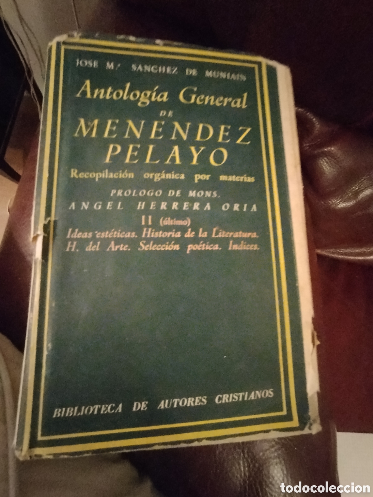 Libros de segunda mano: Antolog&iacute;a General de Men&eacute;ndez Pelayo (Tomo II) - BAC