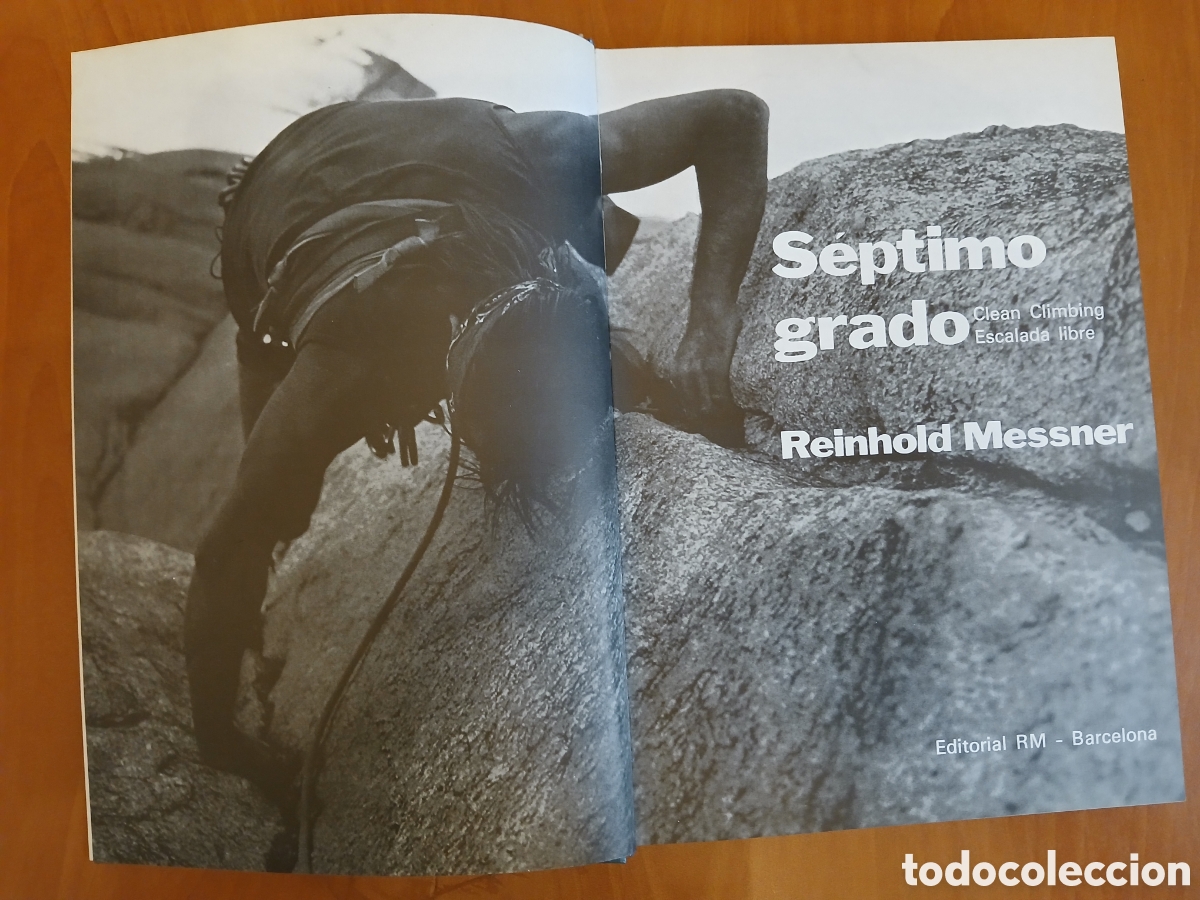 Libros de segunda mano: S&eacute;ptimo Grado. Reinhold Messner. ESCALADA. - Foto 3
