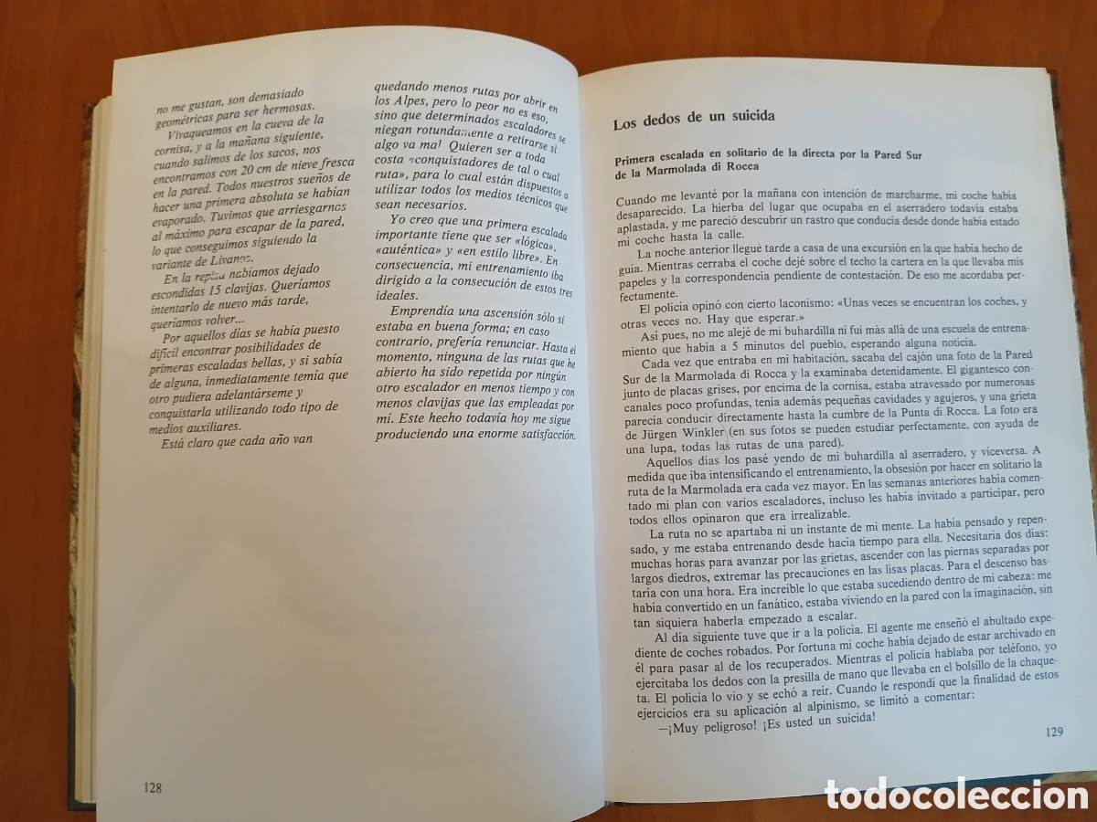 Libros de segunda mano: S&eacute;ptimo Grado. Reinhold Messner. ESCALADA. - Foto 13