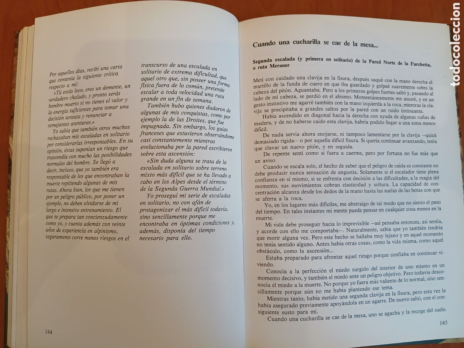 Libros de segunda mano: S&eacute;ptimo Grado. Reinhold Messner. ESCALADA. - Foto 14