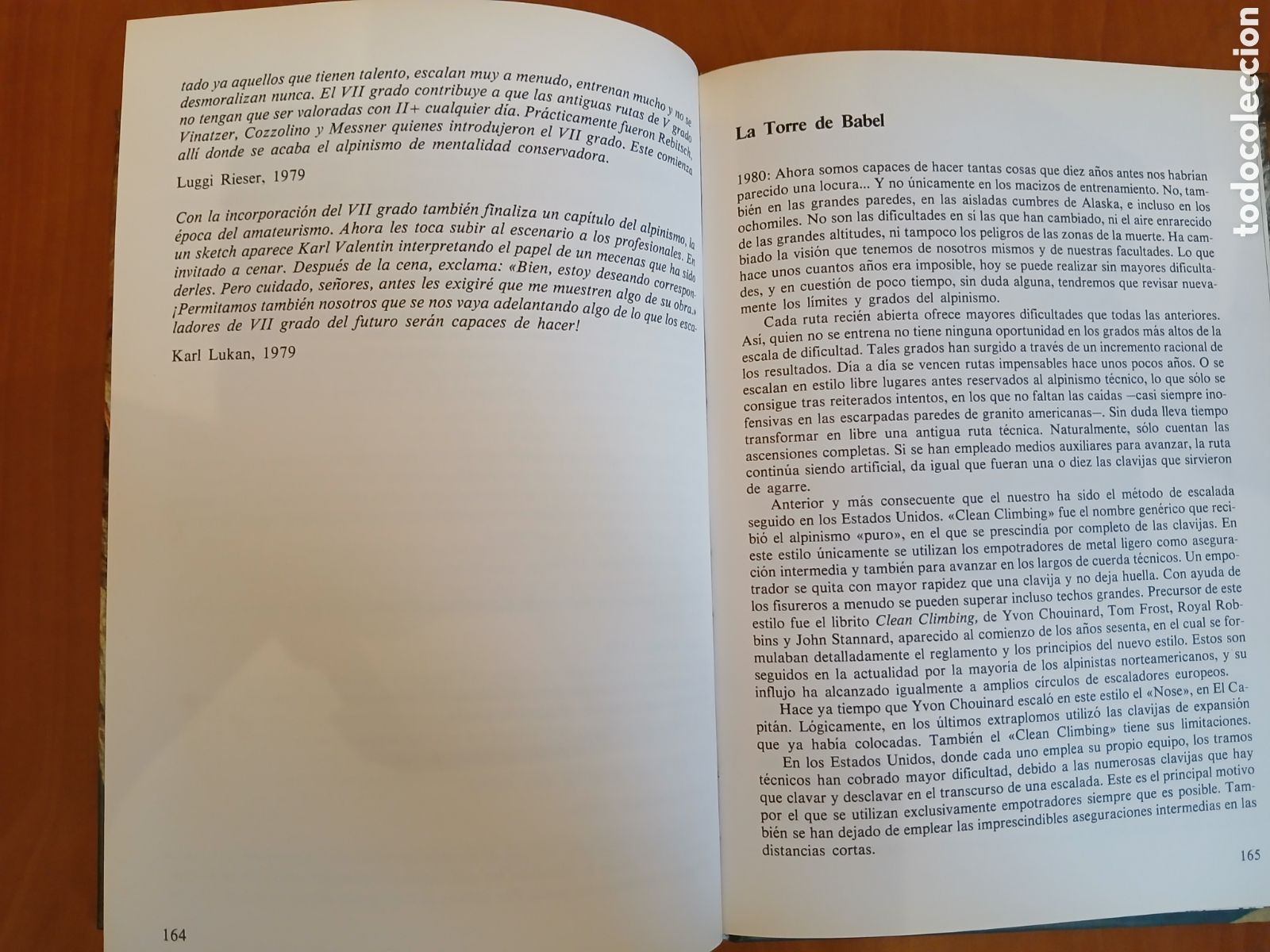 Libros de segunda mano: S&eacute;ptimo Grado. Reinhold Messner. ESCALADA. - Foto 16