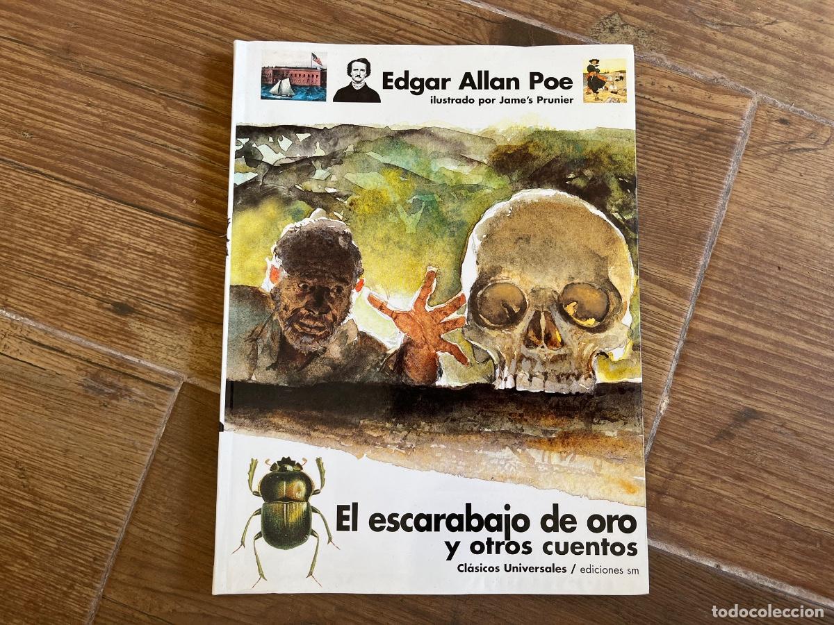 Libros de segunda mano: EDGAR ALLAN POE ILUSTRADO - EL ESCARABAJO DE ORO Y OTROS CUENTOS
